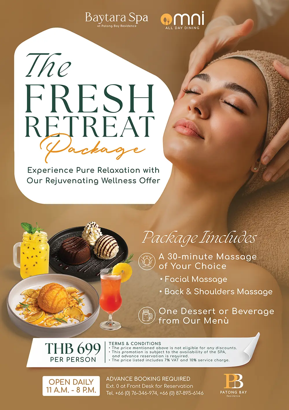 PBR-The Fresh Retreat Package